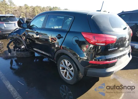 2016 Kia Sportage Lx z USA, uszkodzony, nr VIN KNDPB3AC5G7838366
